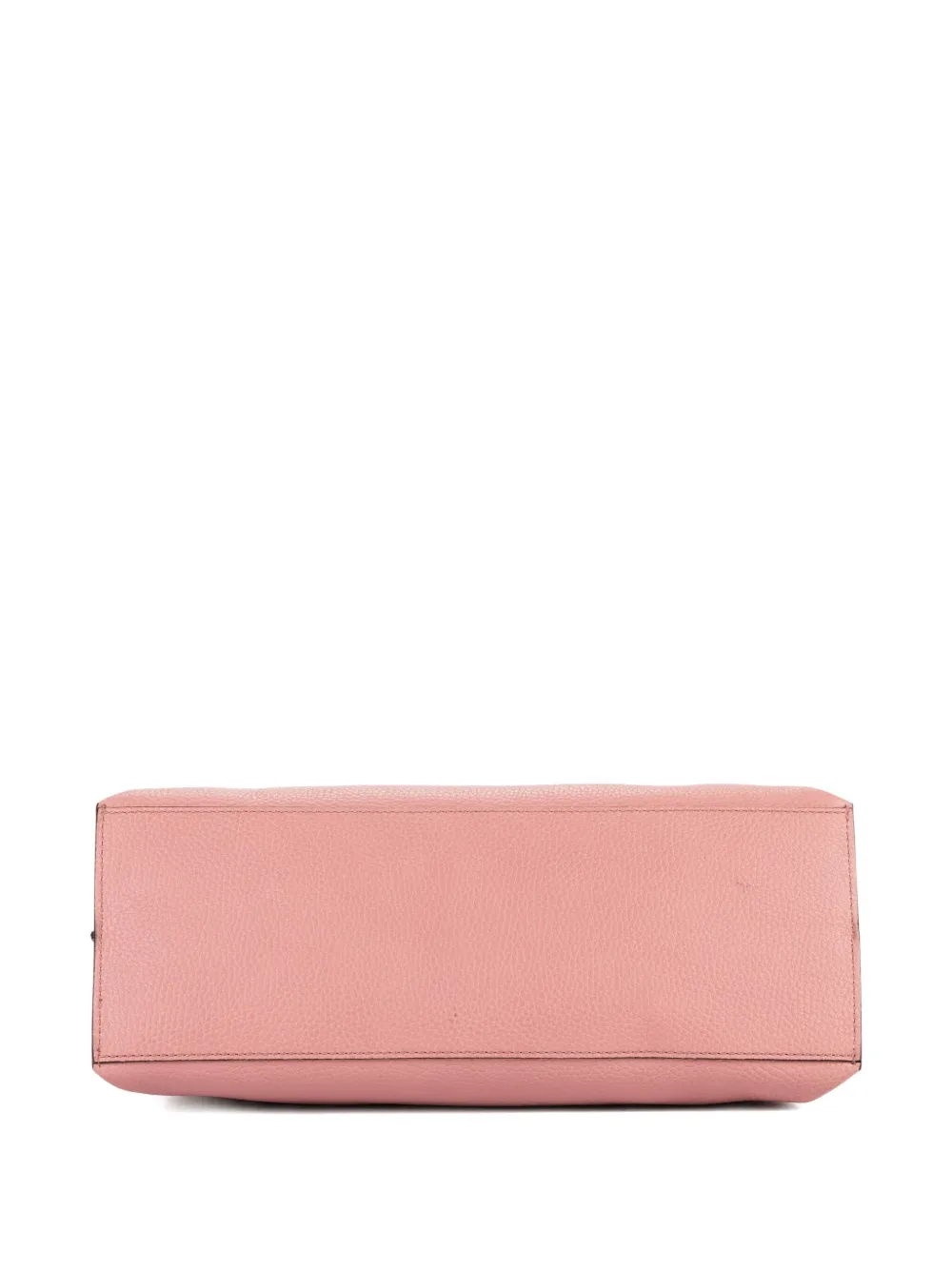 Bamboo-Detail Top-Handle Bag