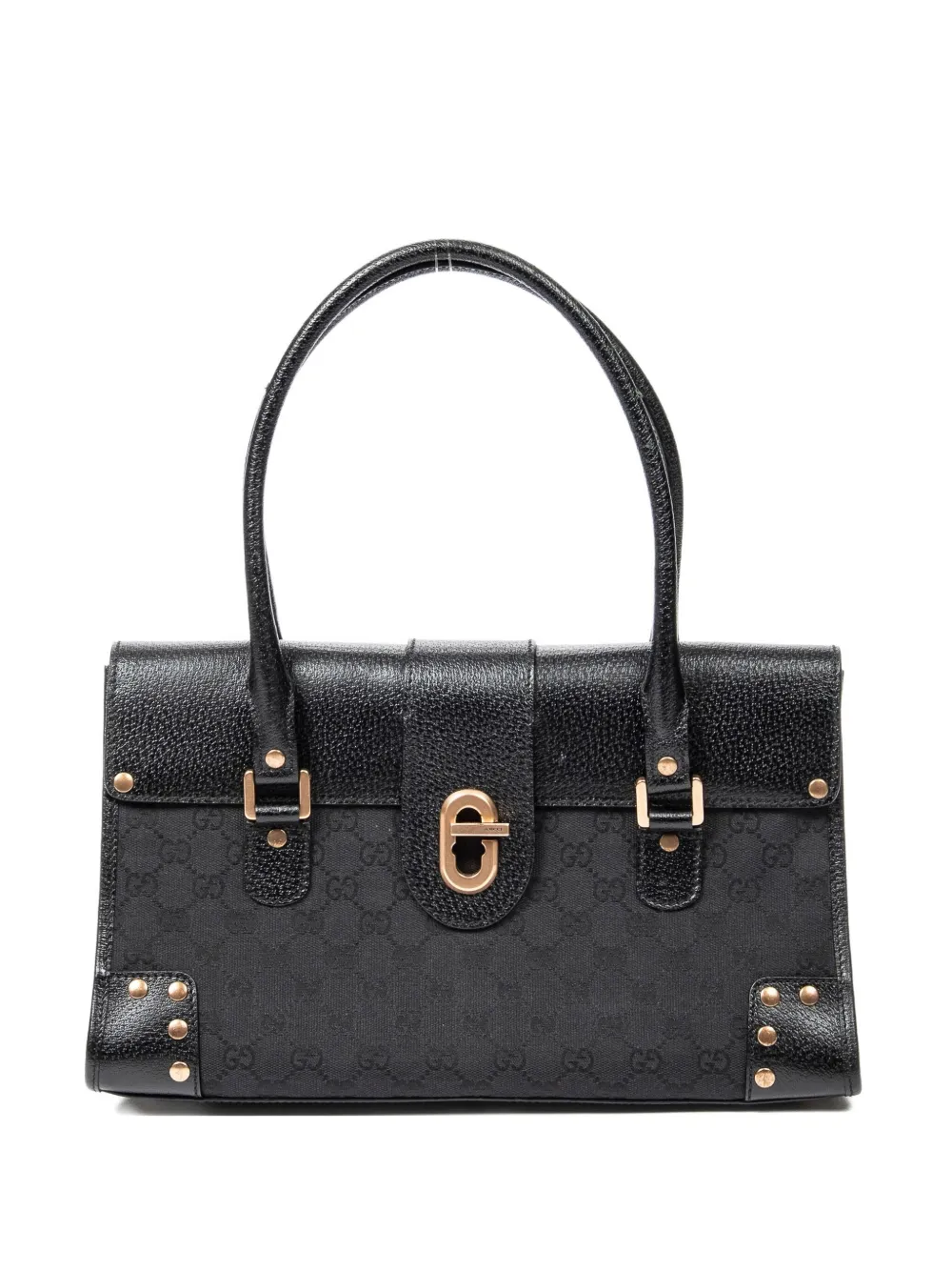 Gucci Pre-Owned Shopper mit Monogramm - Schwarz