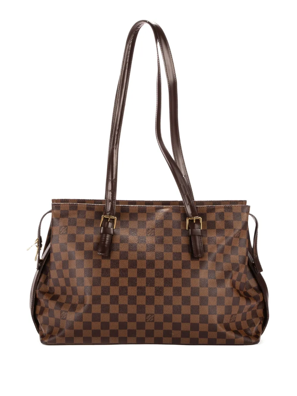 Louis Vuitton Pre-Owned Borsa a spalla Chelsea Damier Ebéne - Marrone