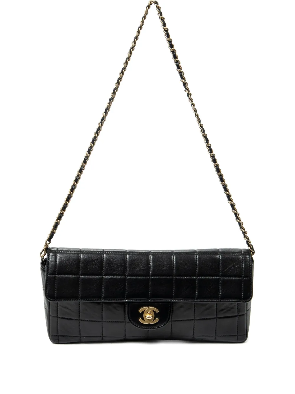 CHANEL Pre-Owned 1990 quilted shoulder bag - Black