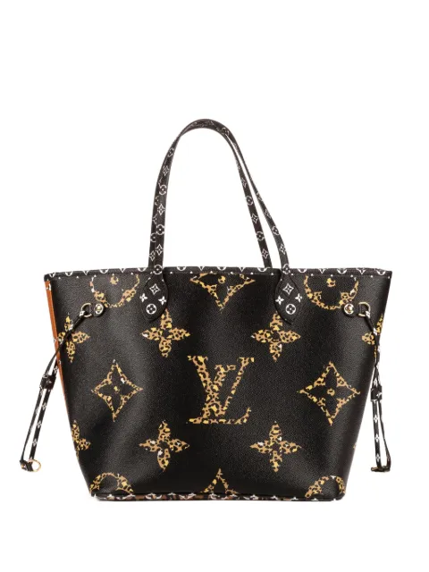 Louis Vuitton Pre-Owned tote con estampado de leopardo y monograma