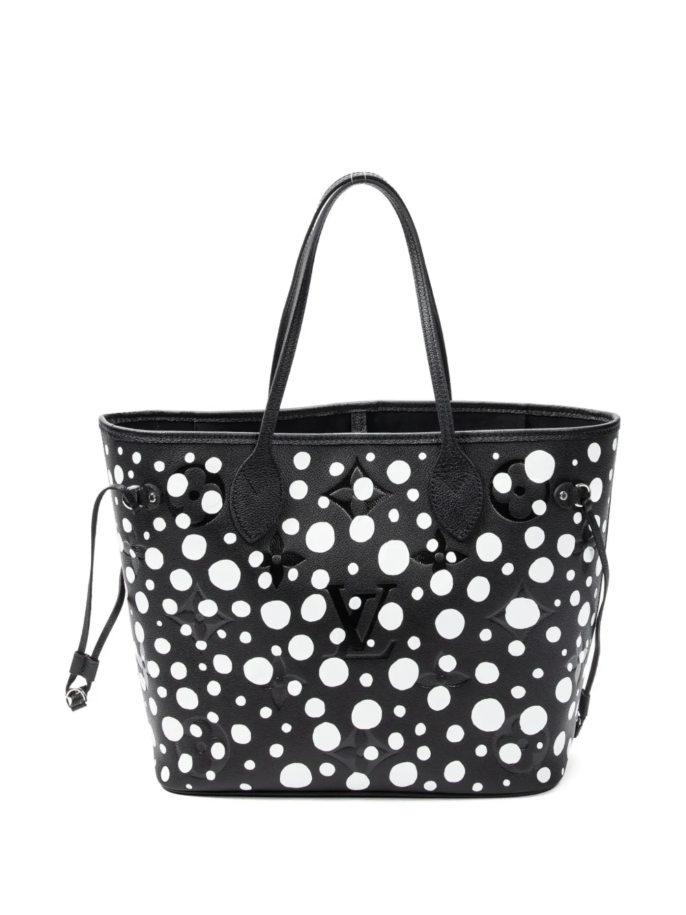 Louis Vuitton Pre-Owned Shopper met dubbel handvat en stippen - Zwart