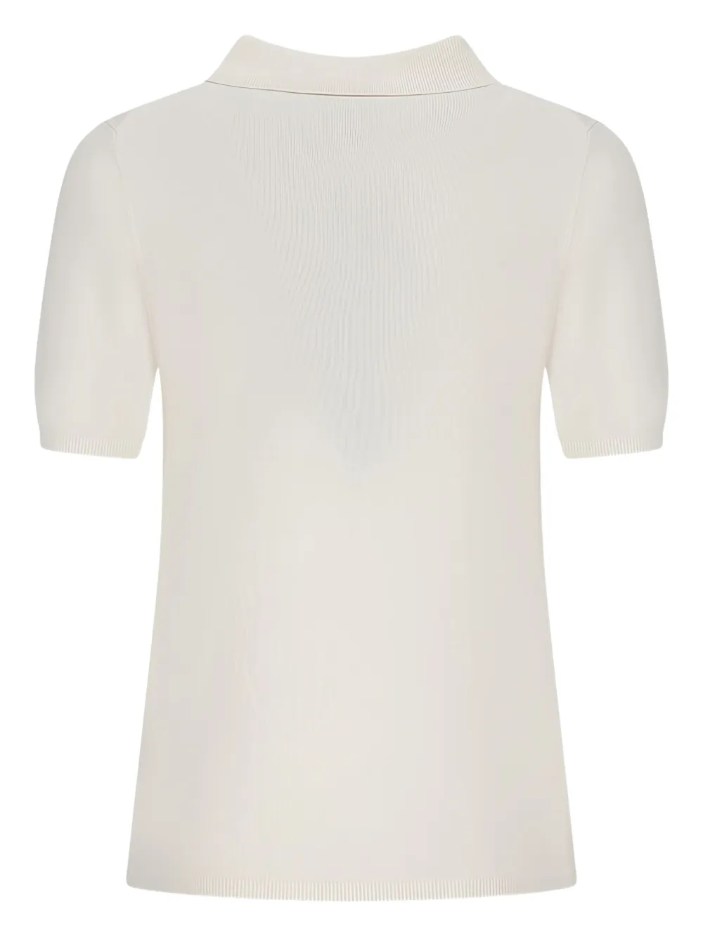 Calvin Klein short-sleeved polo shirt - Wit