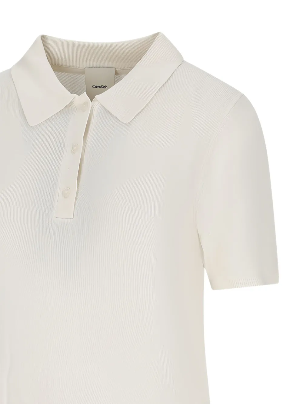 Calvin Klein Poloshirt met korte mouwen Wit