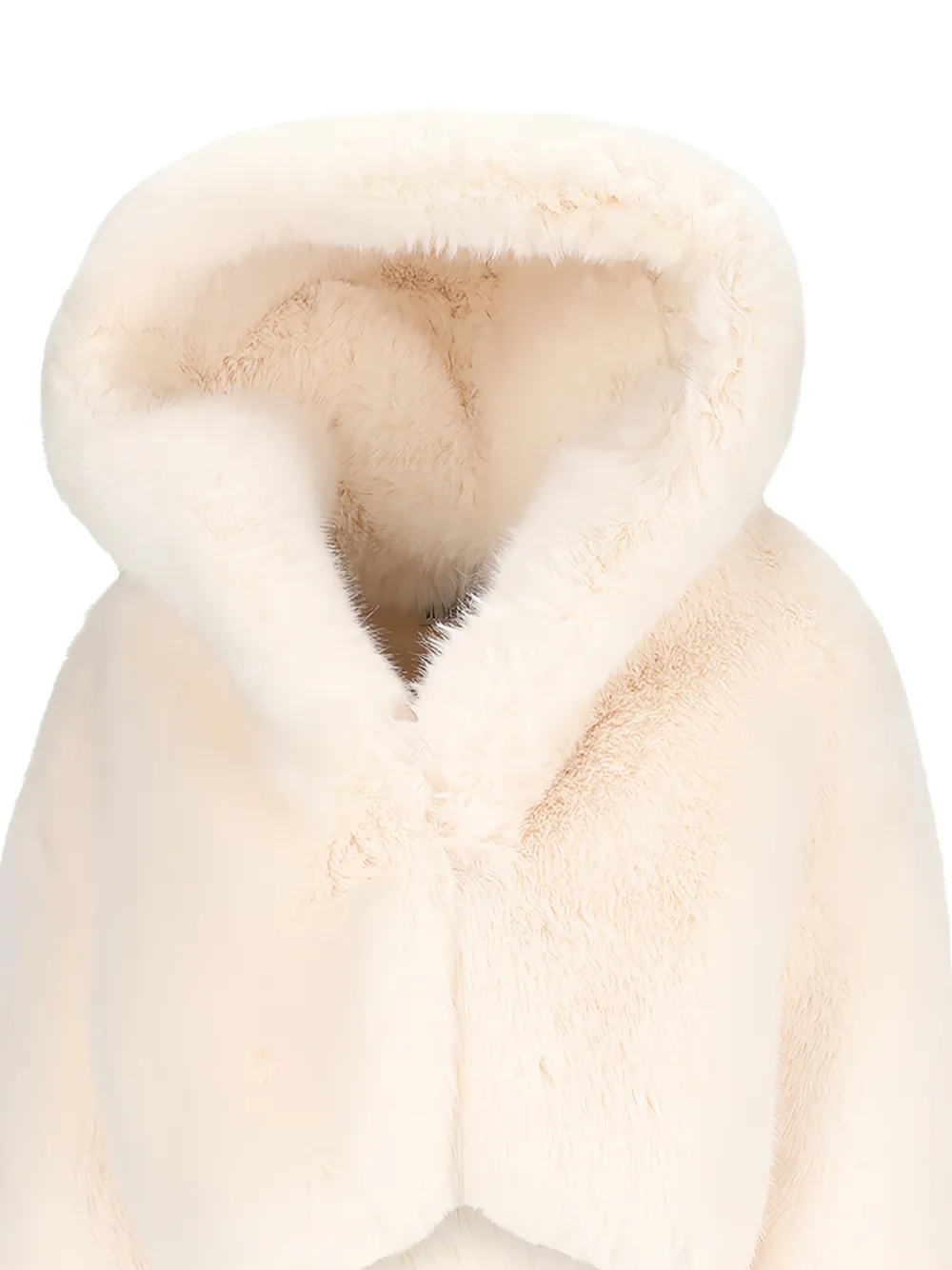 Giuseppe Di Morabito Jack van imitatiebont met capuchon Wit