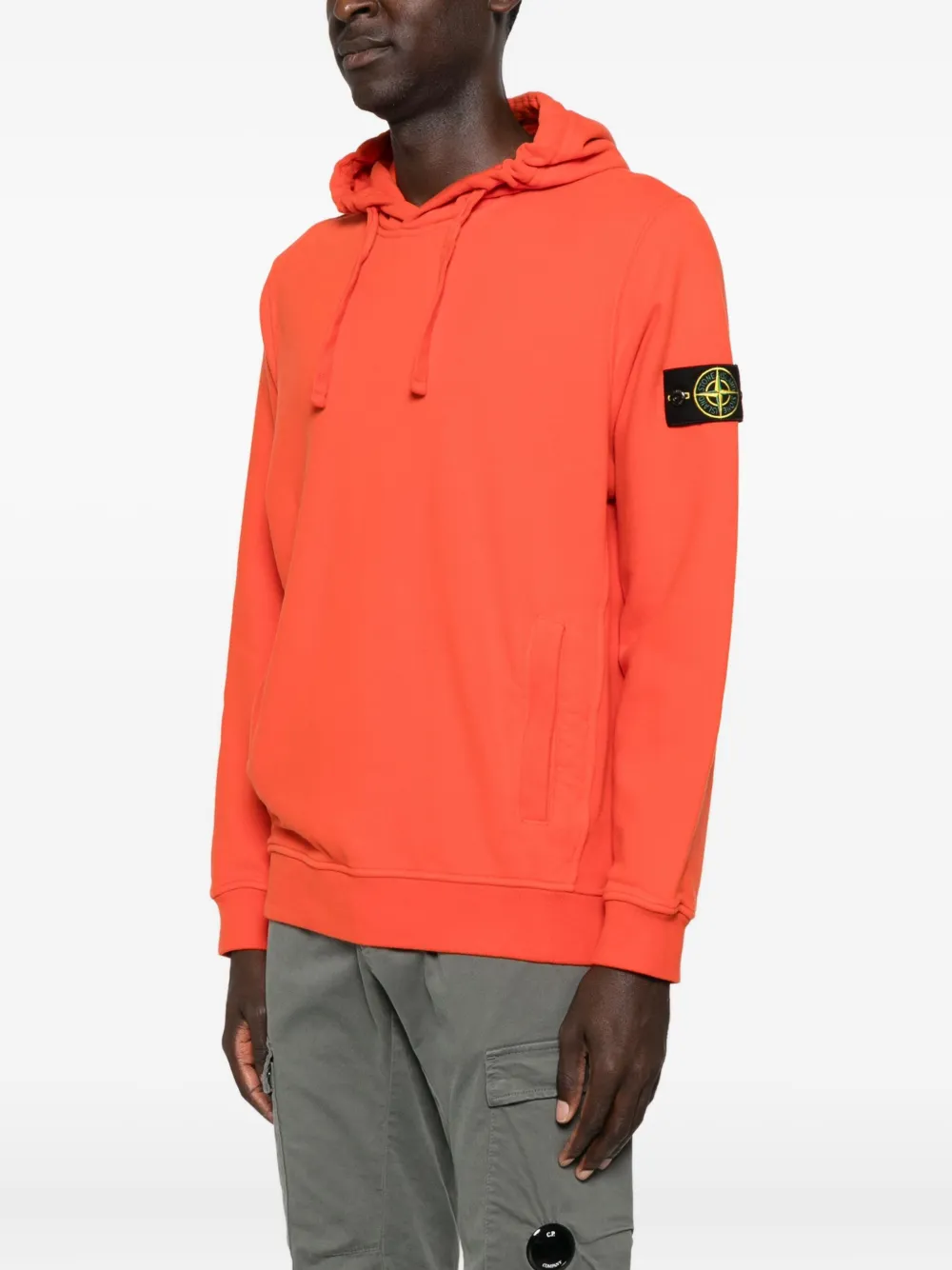 Stone Island Trui met capuchon Oranje