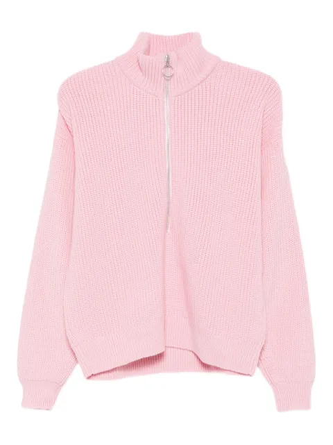 Marques'Almeida high-neck zip-front sweater