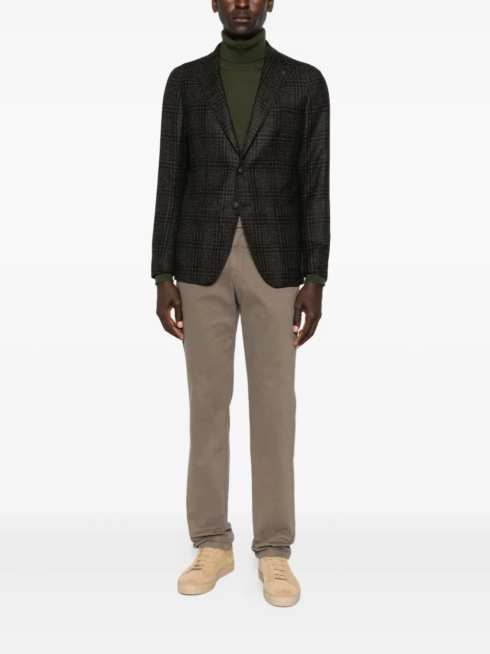 Tagliatore checked wool-blend blazer | Blazers | Image 2