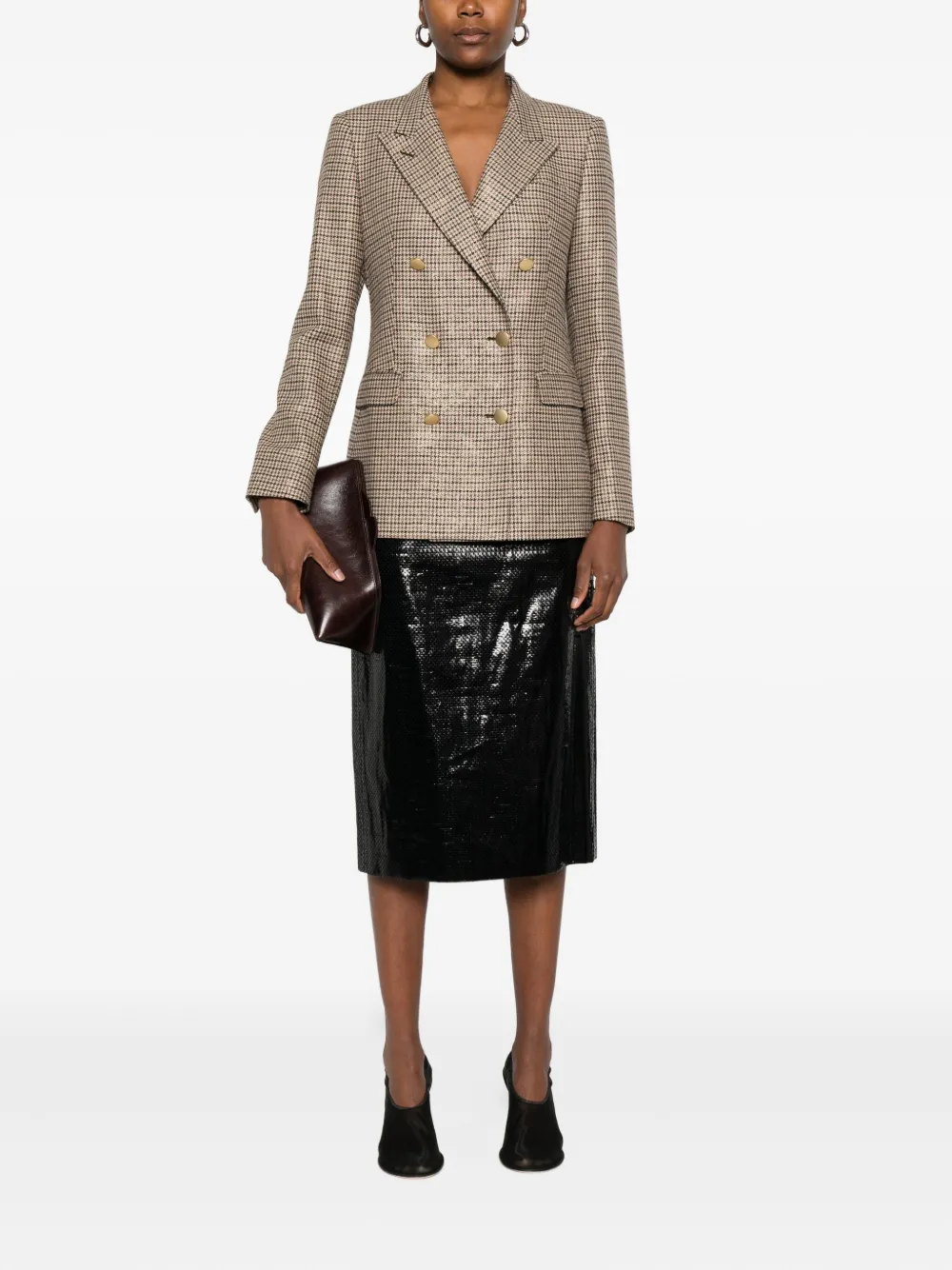 Tagliatore houndstooth double-breasted blazer | Blazers | Image 2