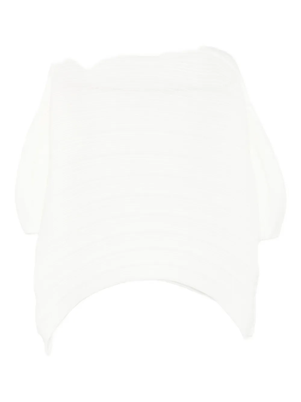 Issey Miyake Pleated Blouse In White