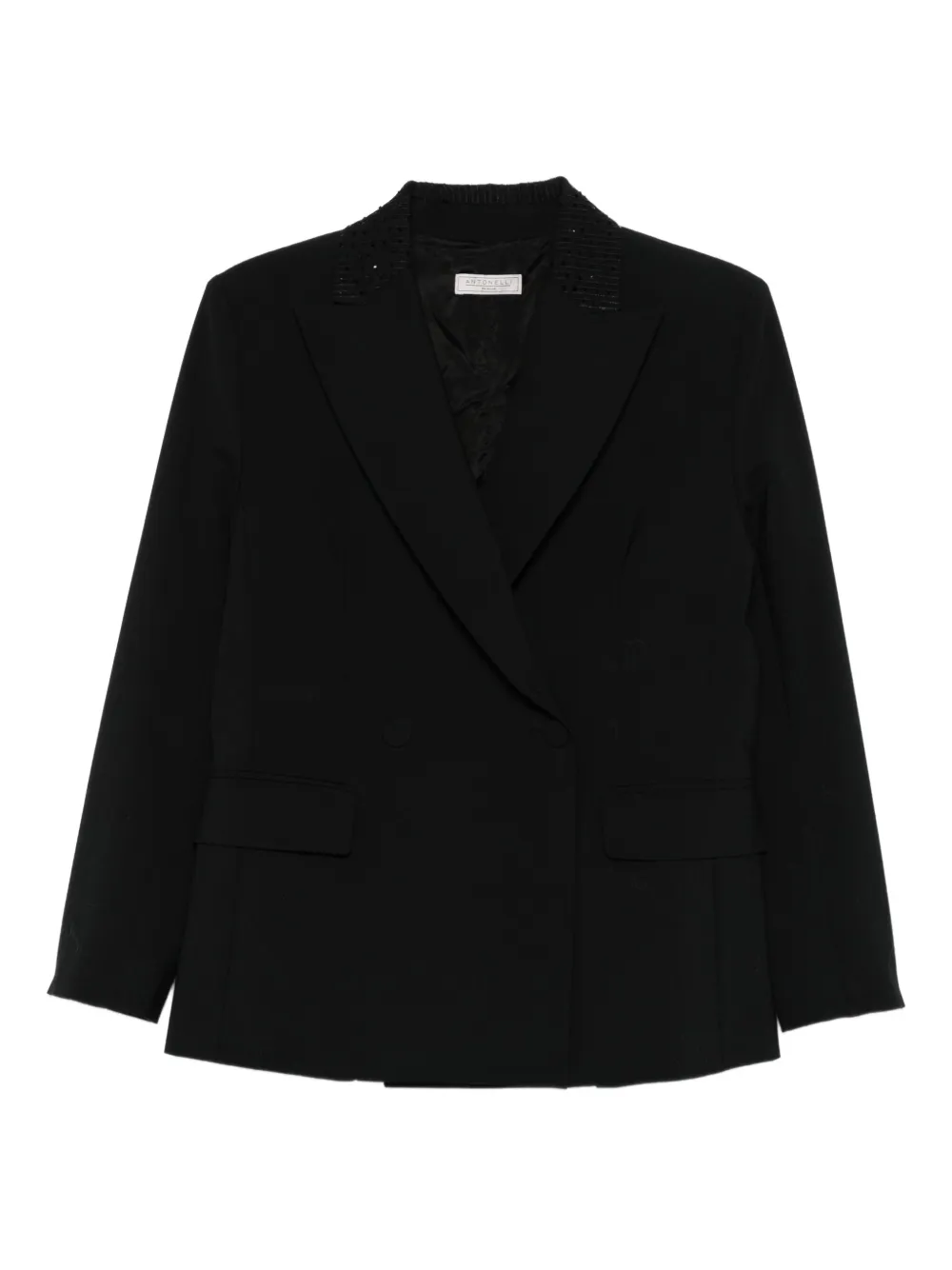 Antonelli double-breasted jacket | Black | Image 1