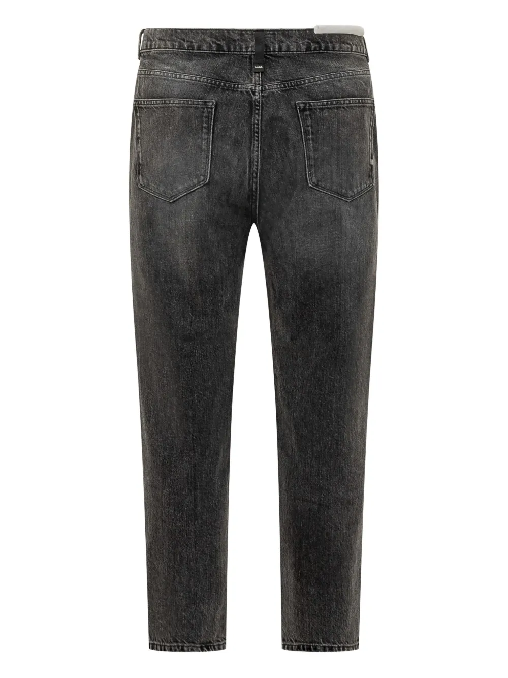 AMISH Katoenen jeans met vijf zakken - Grijs