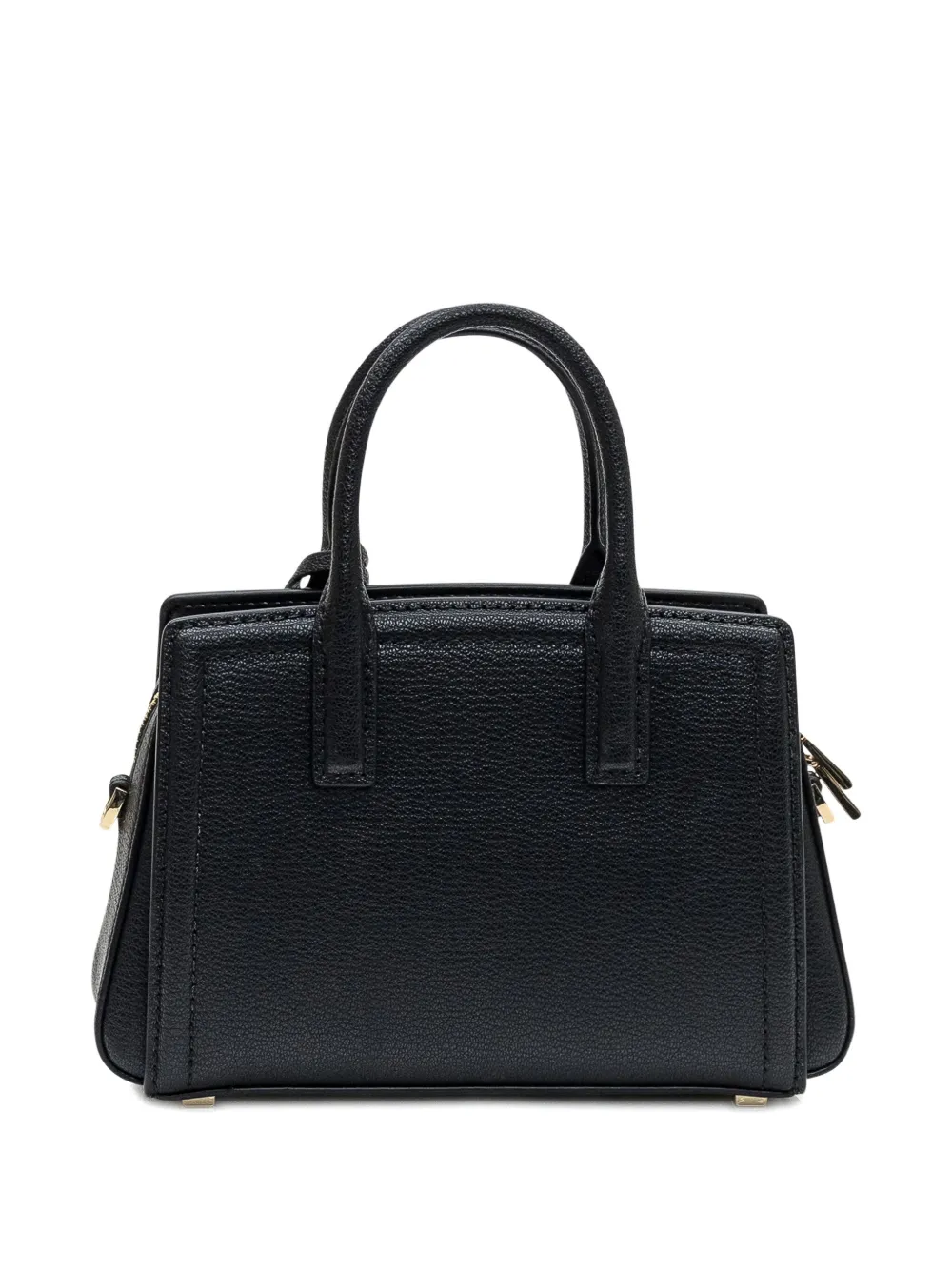 Michael Michael Kors small top-handle logo-plaque tote bag - Zwart