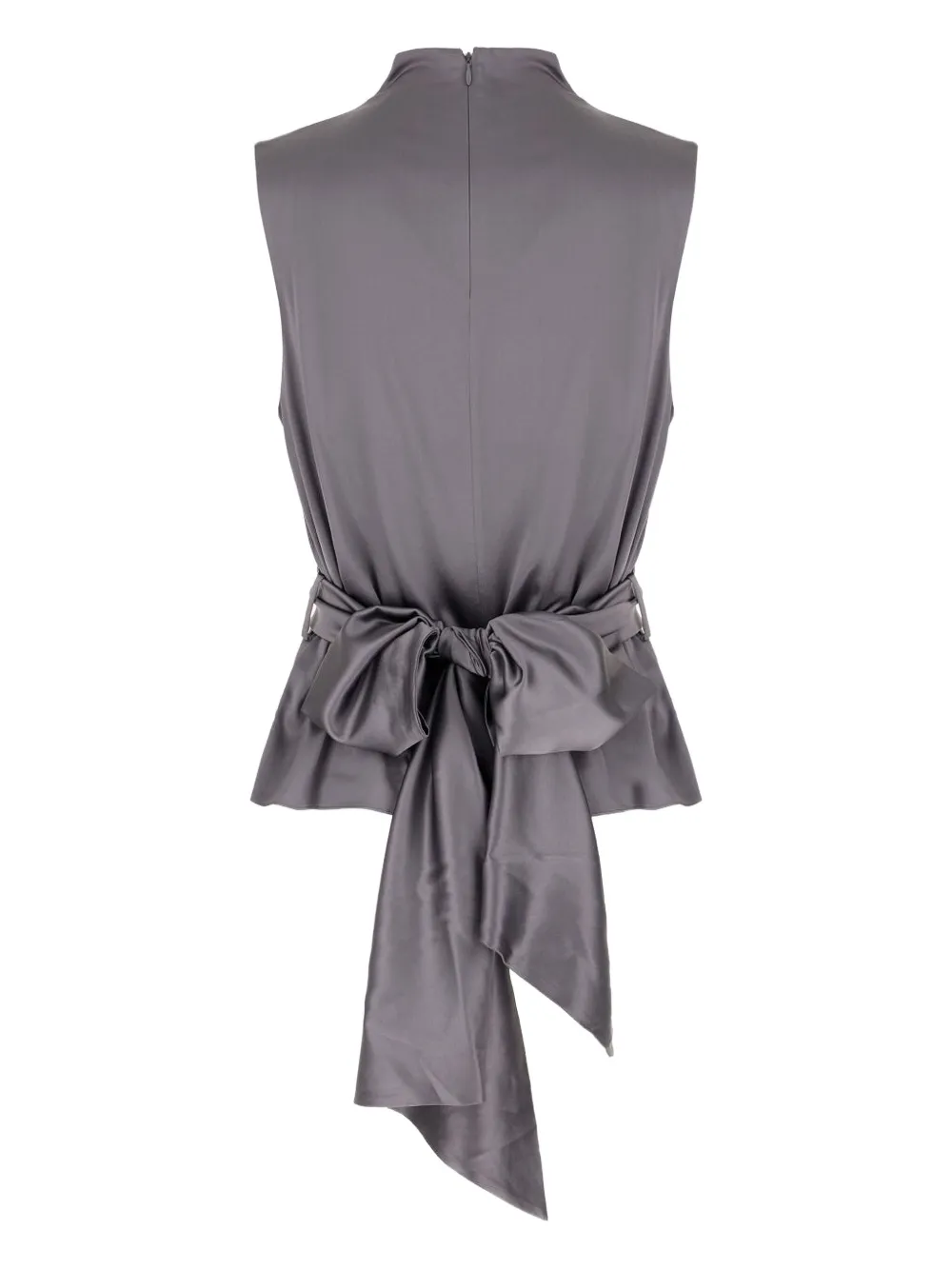 Danamé Tiffany gestrikte blouse - Grijs