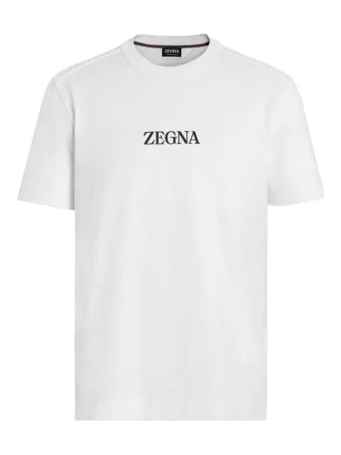 Zegna logo-detail T-shirt