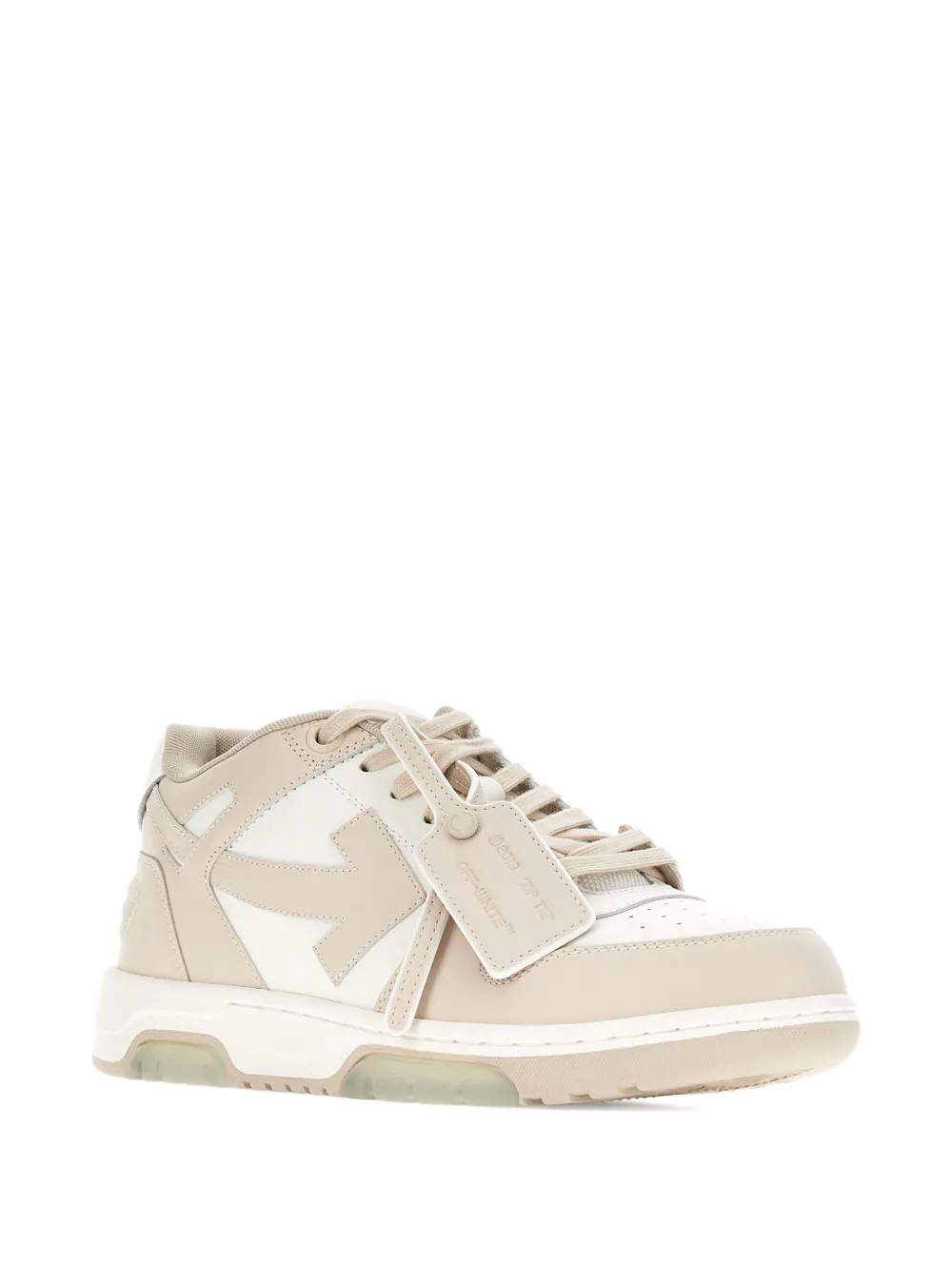 Off-White Out Of Office leather panel sneakers Neutrals