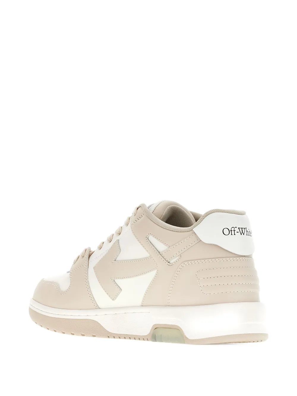 Off-White Out Of Office leather panel sneakers Neutrals