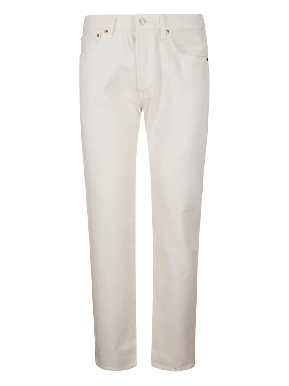 Levi's 501 buttoned straight-leg jeans | White | Image 1