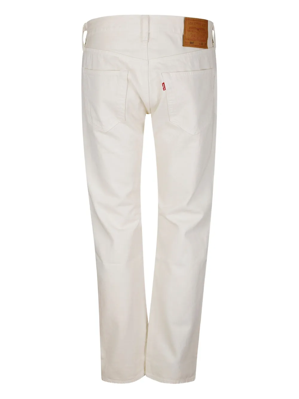 Levi's 501 buttoned straight-leg jeans - Wit