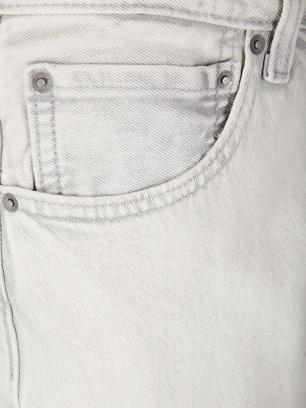 Levi's 555 Logo-patch Straight-leg Jeans In Gray