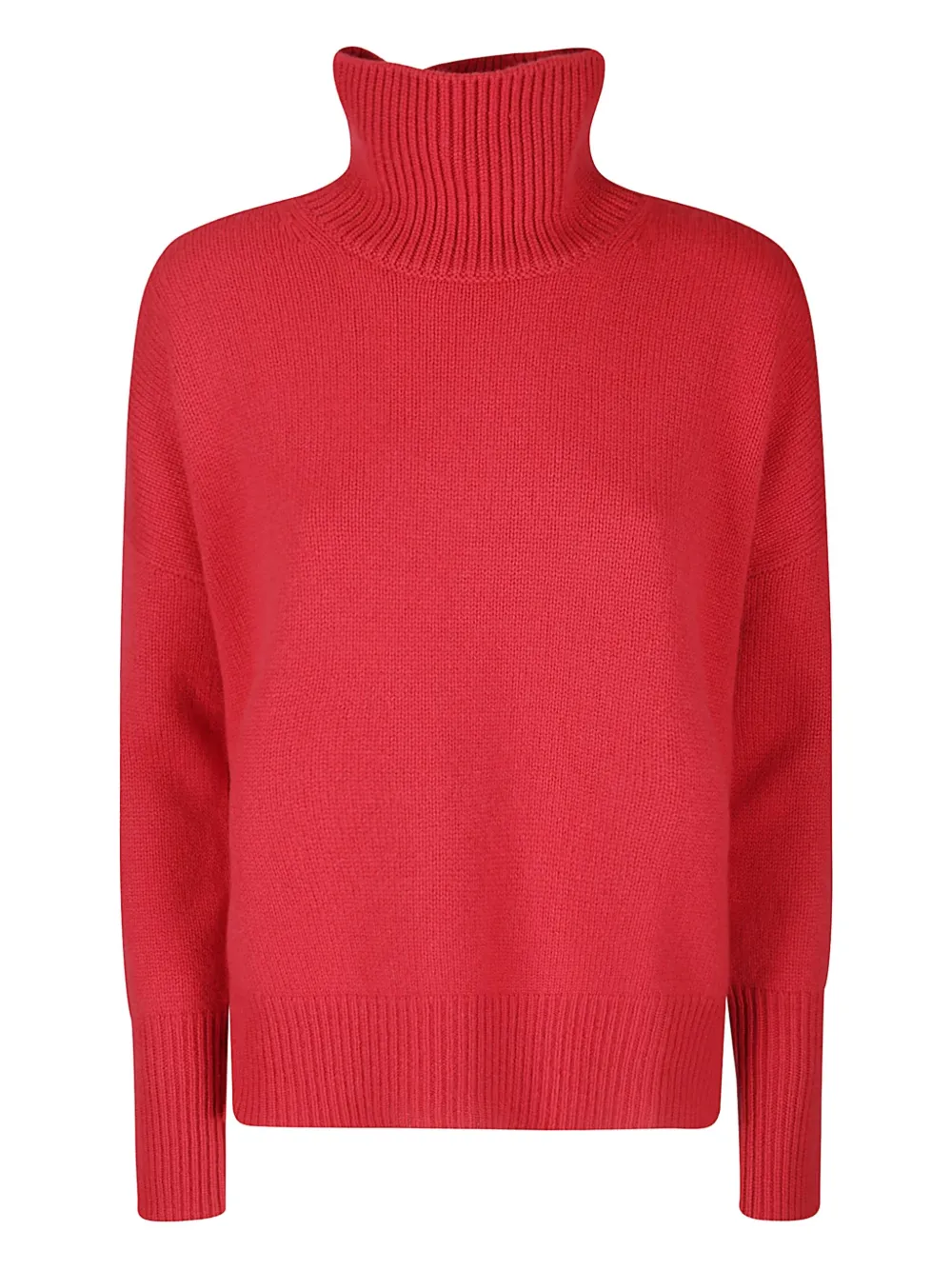 Lisa Yang Heidi Turtleneck Cashmere Sweater In Red