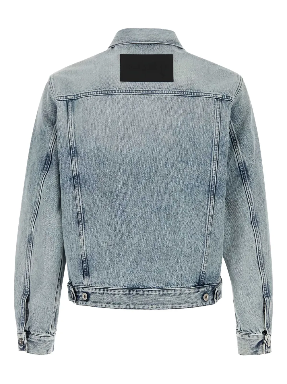 Jil Sander Denim Jacket With Chest Pockets And Collared Neck In Blue