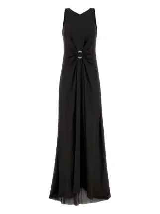 giorgio armani maxi dress - SOLID WHITE