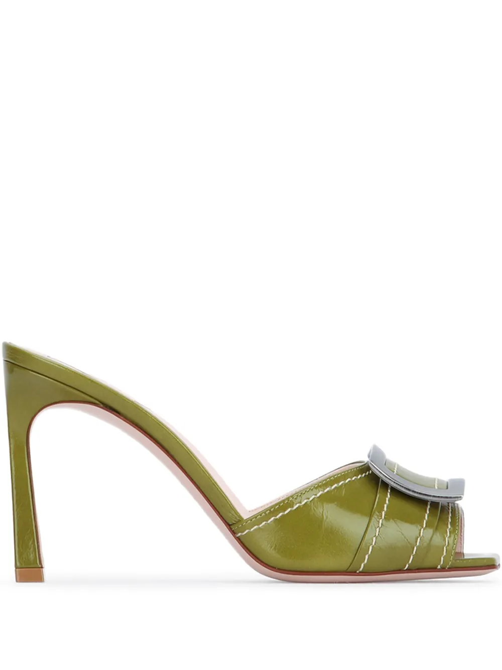 Roger Vivier 85mm Trompette sandals | Green | Image 1
