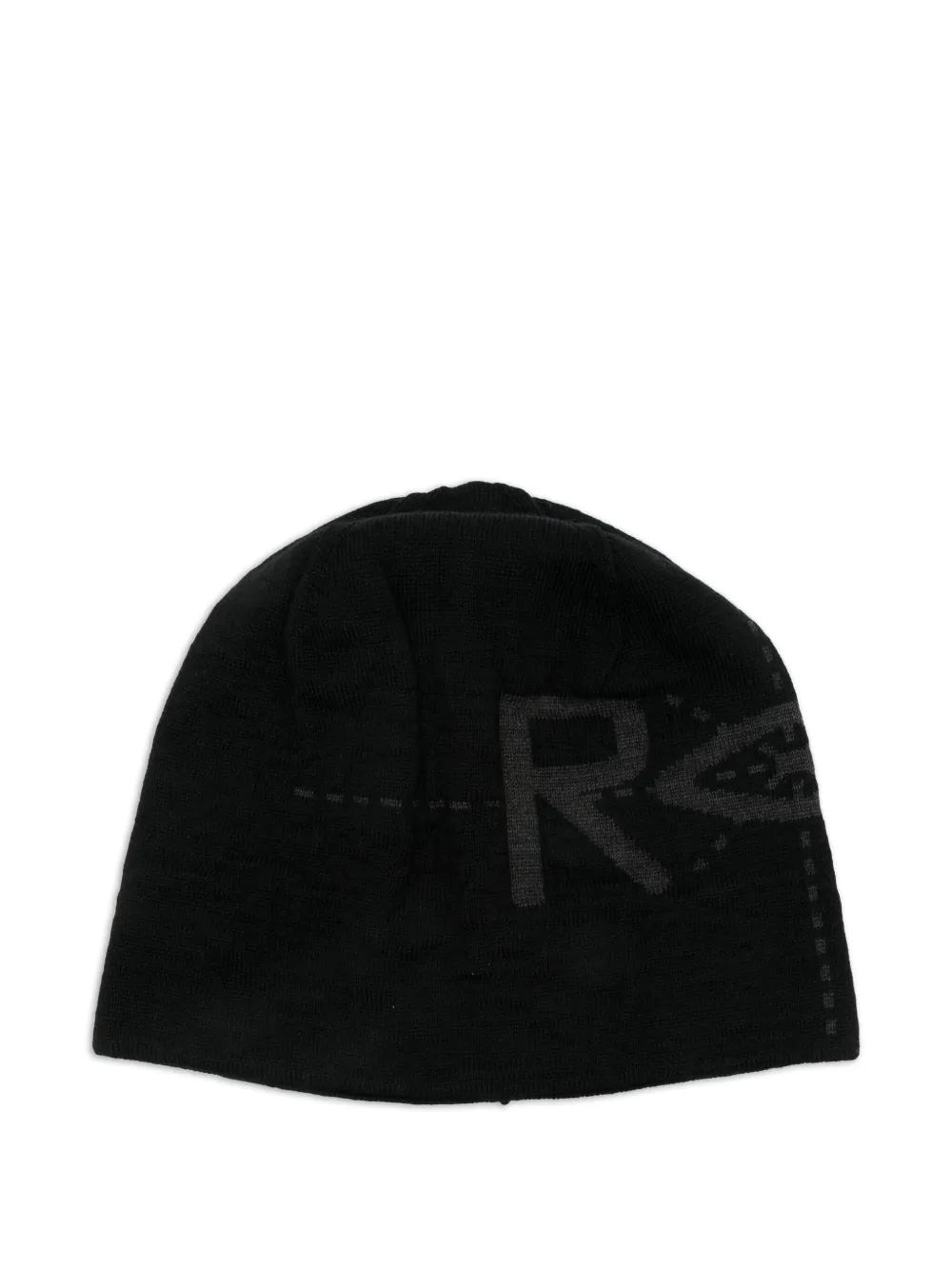 Roa Logo-detail Beanie In Black