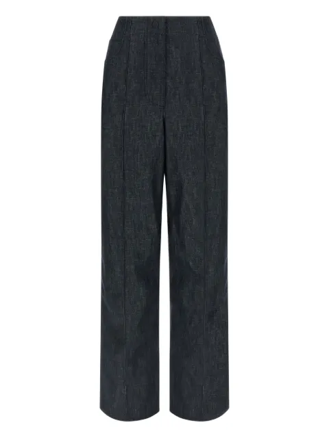 FENDI logo-patch jeans