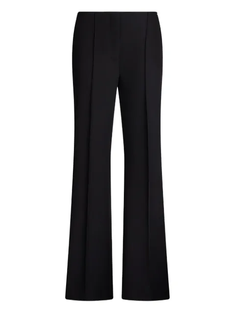 LIU JO pleat-front flared trousers