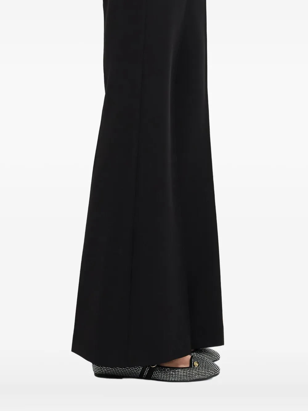 Liu •jo Smart Flared Trousers In Multi