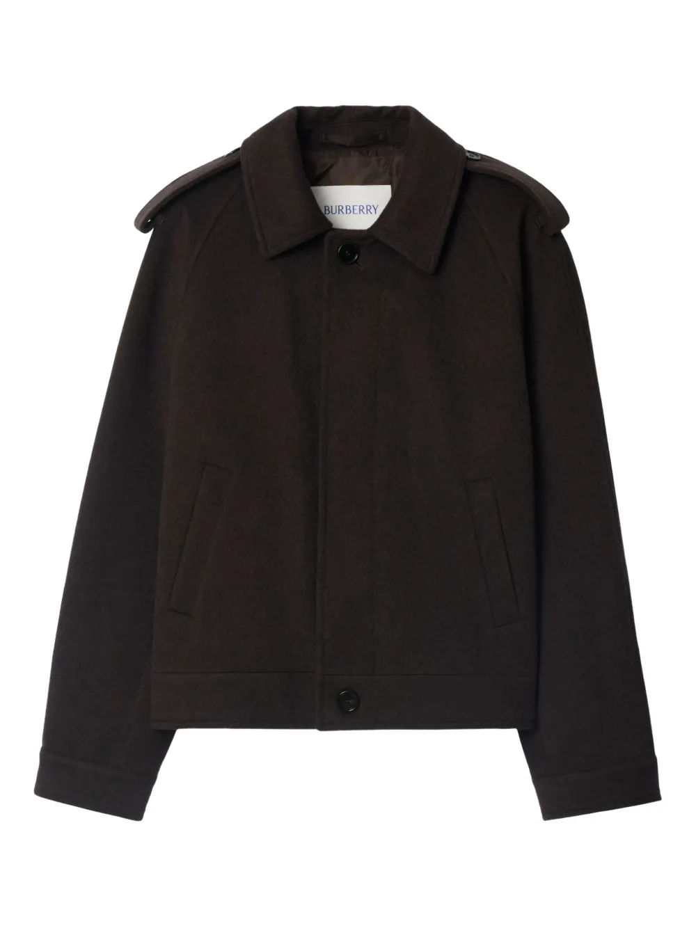 Burberry cashmere jacket - Marrone