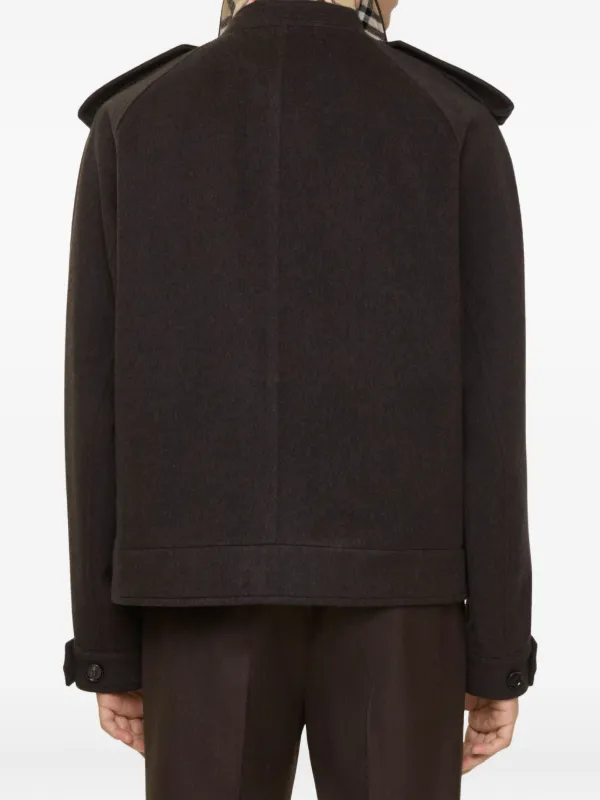 Burberry Cashmere Jacket | Brown | FARFETCH