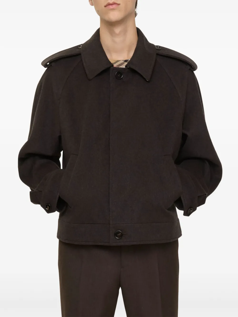 Burberry cashmere jacket | Military Jackets | Image 2