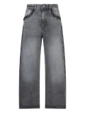 LIU JO crystal-embellishment jeans - Black