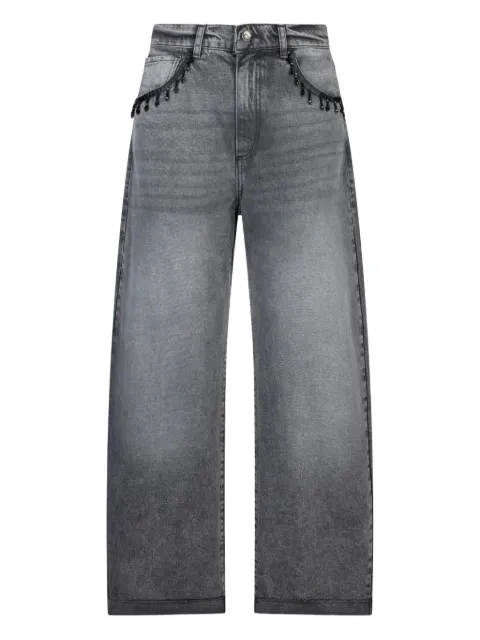 LIU JO crystal-embellishment jeans