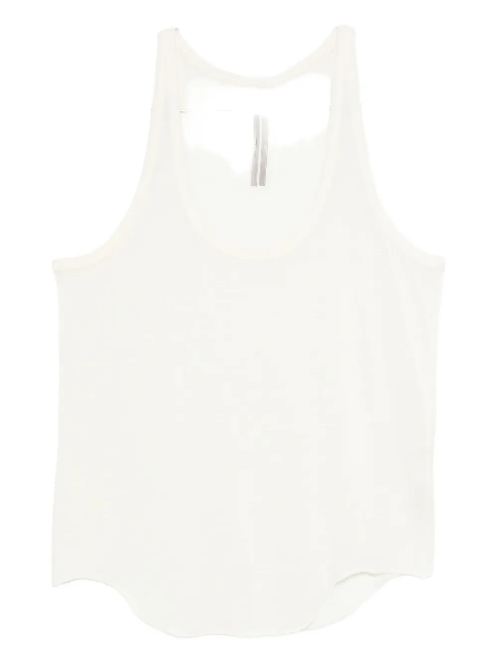 Rick Owens Scoop-neck Vest In White