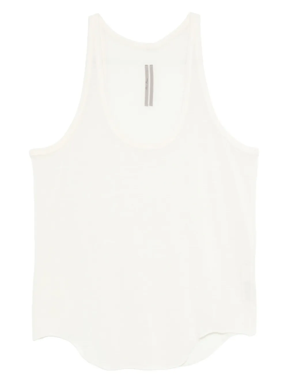 Rick Owens scoop-neck vest | White | Image 1