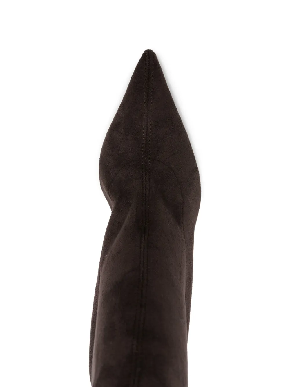 Casadei 110mm suede over-the-knee boots Brown