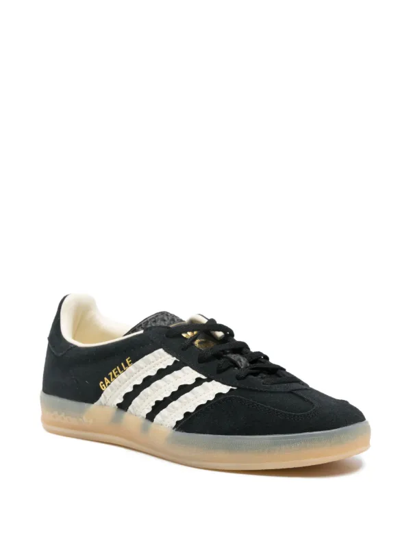 Adidas Gazelle スエード スニーカー | ブラック | FARFETCH JP