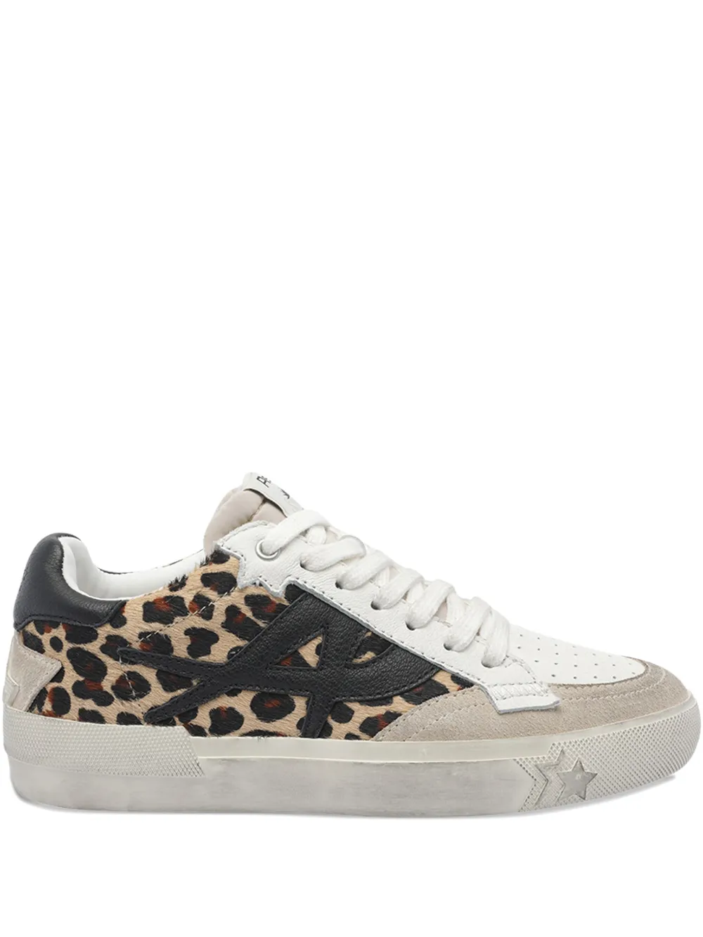 Ash Moonlight Retro leopard-print sneakers Brown