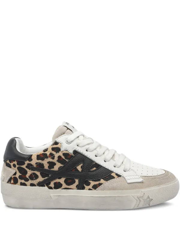 Ash Tênis Moonlight Retro Com Animal Print Marrom FARFETCH BR