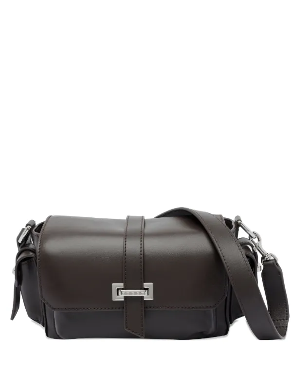 Hogan フラップポケット ショルダーバッグ | ブラウン | FARFETCH JP