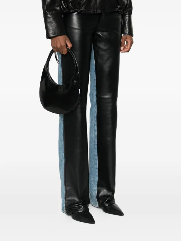 Coperni レザーショルダーバッグ | ブラック | FARFETCH JP