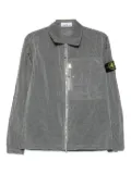 Stone Island zip-fastening patch-pocket shirt jacket - Grey