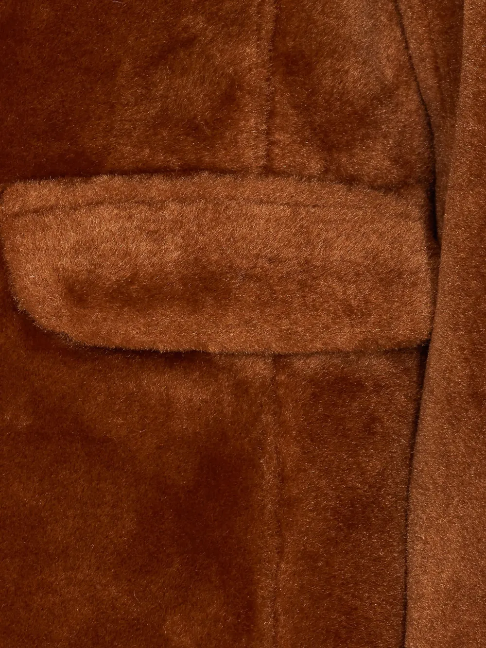Urbancode Reversible Faux Fur Jacket In Brown