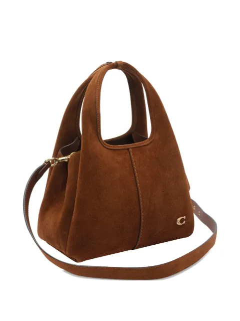 Coach Lana suede shoulder bag