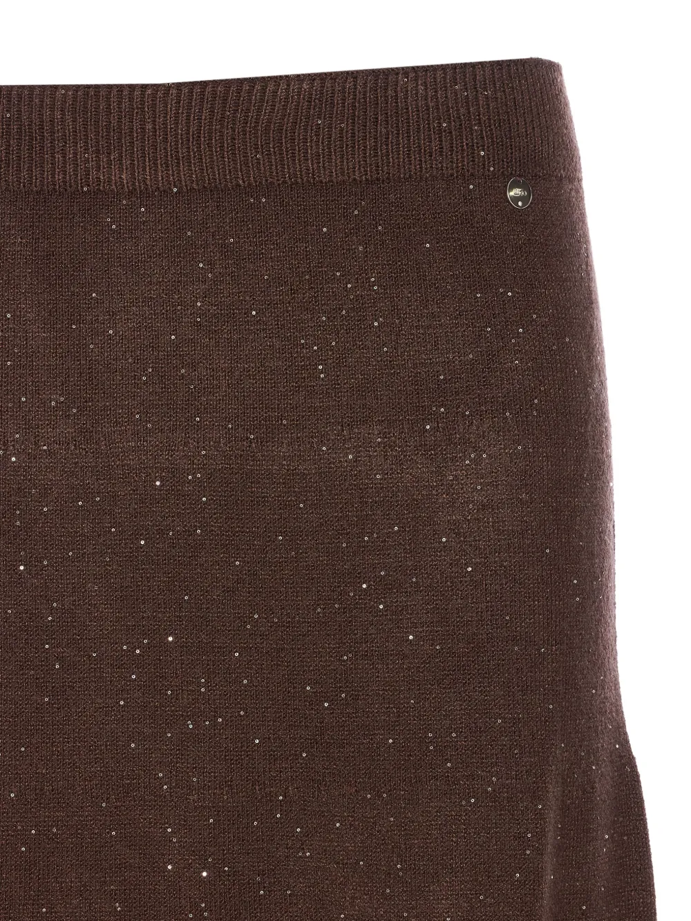 LIU JO sequin-embellished midi skirt - Bruin