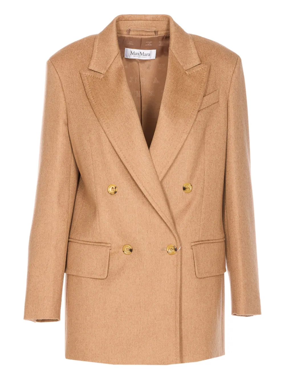 Max Mara double-breasted blazer - ブラウン Max Mara double-breasted blazer - ブラウン